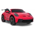 Elektrické autíčko 911 Porsche GT3 STRONG MP4 - dvojmiestne, červené